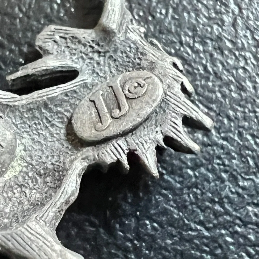 JJ Vintage Unicorn Lapel Pin Pewter Tie Tack Mythical Fantasy Horse‎ Collectible